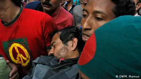 Bangladesch Protest gegen Pakistan 19.12.2013