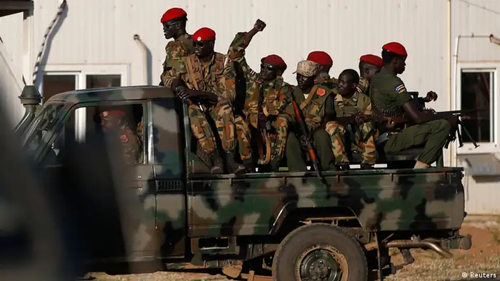 Sudan - Regierungstruppen in Juba