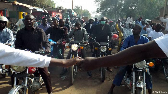 Niger Niamey Proteste (Foto: DW/Mahaman Kanta)