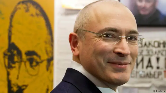 Chodorkowski gibt Pressekonferenz in Berlin 22.12.2013