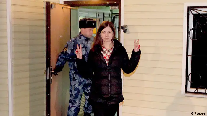 Pussy Riot Nadeschda Tolokonnikowa Entlassung aus Haft