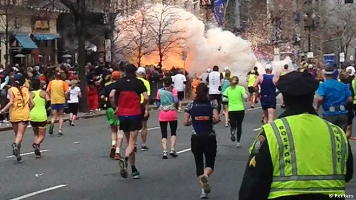 Boston Marathon Explosion Anschlag 2013
