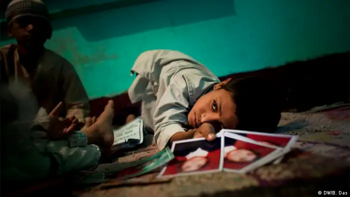 Bidergalerie Indien Kindesentführung