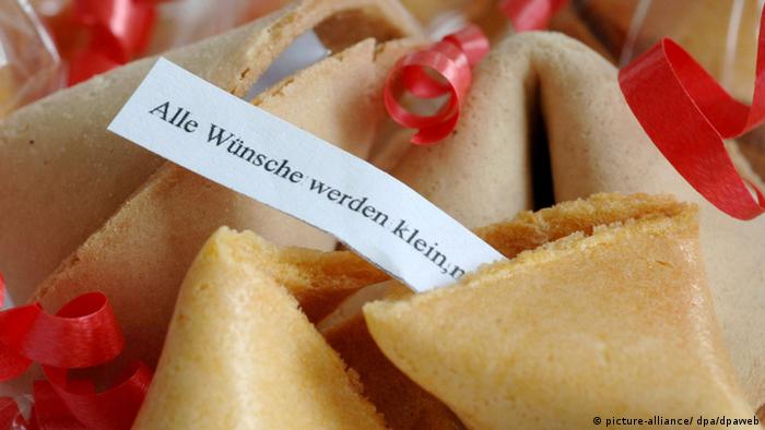 A fortune cookie (picture-alliance/ dpa/dpaweb)