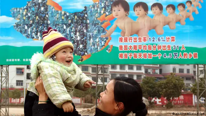 China Symbolbild Ein Kind Politik