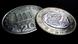 Drachma and euro coins Drachma and euro coins