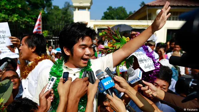 Birma Freilassung politischer Gefangener
