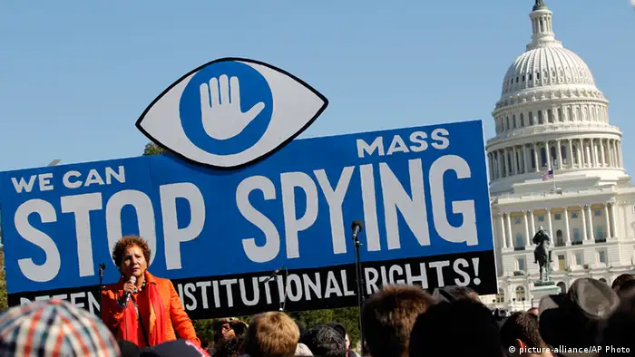 ACLU Protest NSA in Washington ARCHIV Oktober 2013