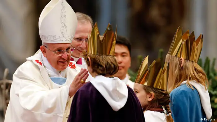 Papst Franziskus Neujahrsansprache Predigt Petersdom