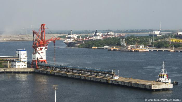 Hafen Lazaro Cardenas in Michoacan, Mexiko