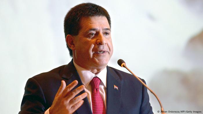 Paraguay Präsident Horacio Cartes