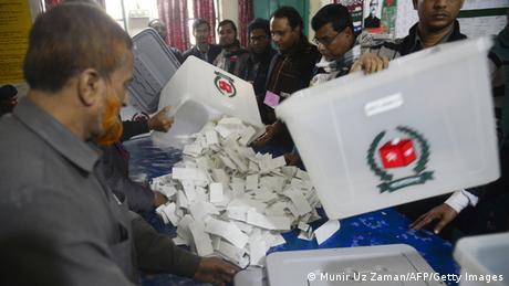 Bangladesch Stimmenauszählung 05.01.2014