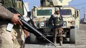 Irak Soldaten Checkpoint 06.01.2014