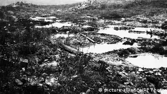 Erster Weltkrieg Schlachtfeld bei Verdun