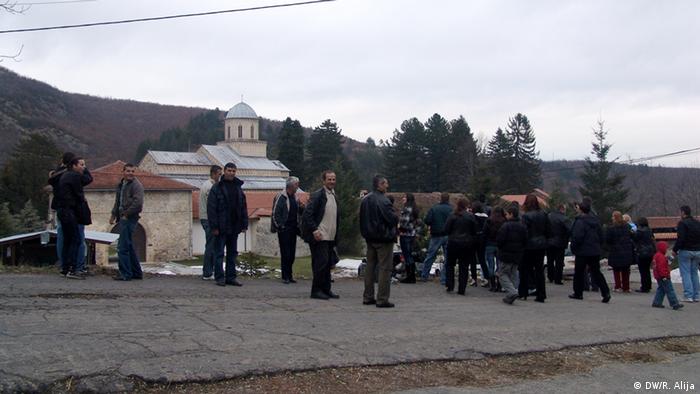 Das serbisch-orthodoxe Kloster Visoki Decani in Kosovo