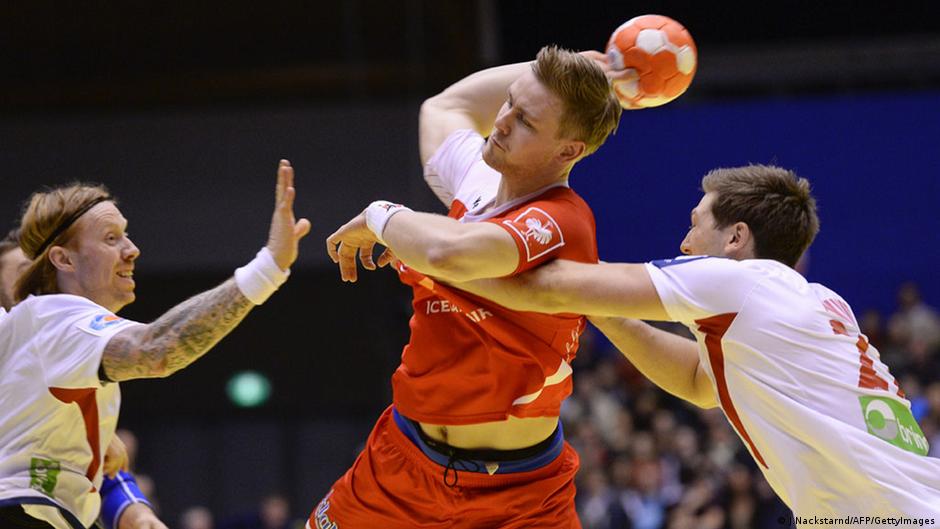 Handball Island gewinnt EMEröffnung DW 12.01.2014