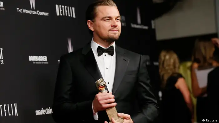 Bildergalerie Golden Globe Awards 2014 Leonardo DiCaprio Porträt