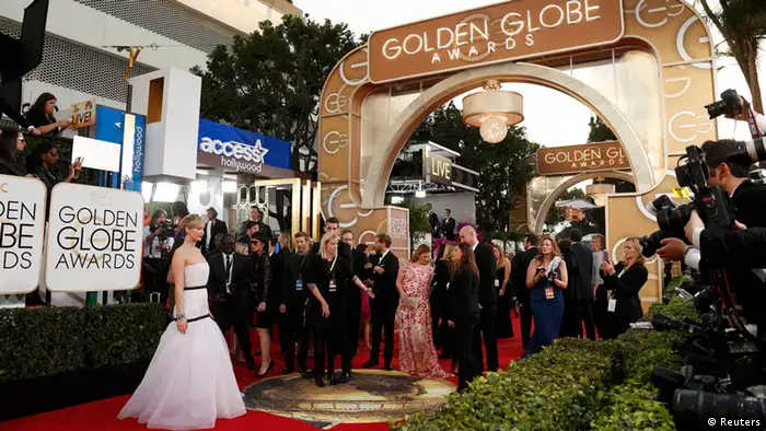 Bildergalerie Golden Globe Awards 2014 Roter Teppich Jennifer Lawrence