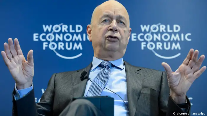 Weltwirtschaftsforum Davos Klaus Schwab 2014
