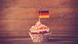 Kuchen mit Deutschlandfahne Kuchen mit Deutschlandfahne