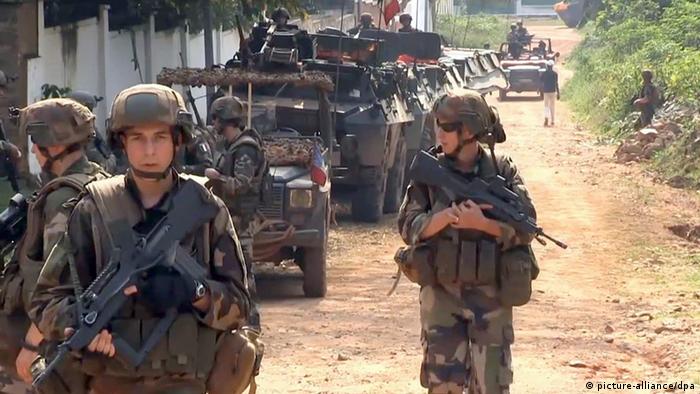 Francuski vojnici u Centralnoafričkoj Republici