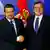 Премьер-министр Сербии Ивица Дачич и глава Еврокомиссии Жозе-Мануэль Баррозу