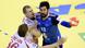 Spielszene mit Nikola Karabatic aus der Partie Frankreich gegen Weißrussland bei der Handball-EM ion Dänemark (Foto: JONATHAN NACKSTRAND/AFP/Getty Images) Spielszene mit Nikola Karabatic aus der Partie Frankreich gegen Weißrussland bei der Handball-EM ion Dänemark (Foto: JONATHAN NACKSTRAND/AFP/Getty Images)