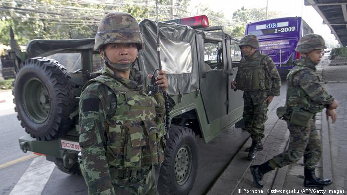 State of emergency in Bangkok
(Photo: Pornchai Kittiwongsakul/AFP/Getty Images)