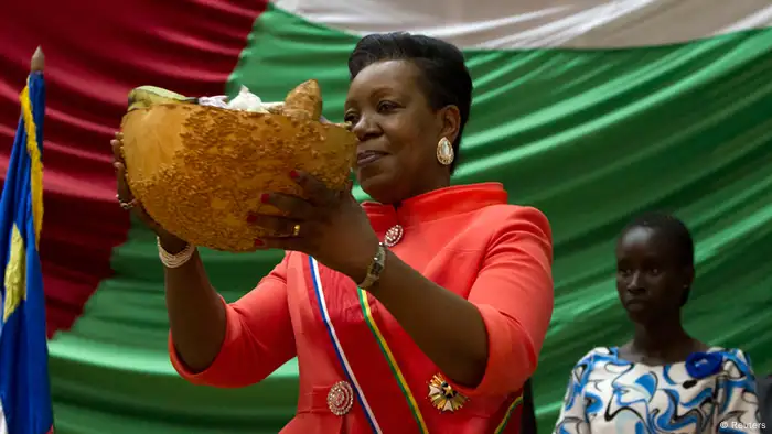 Zentralafrikanische Republik Interimspräsidentin Catherine Samba-Panza 23.01.2014