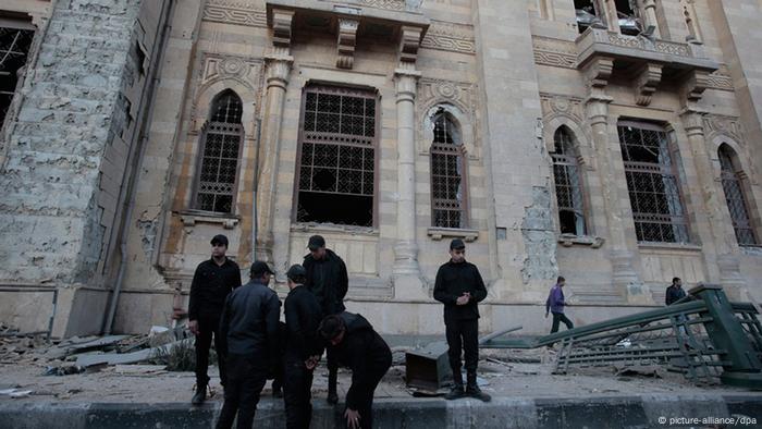 Ägypten Anschlag auf Polizeihauptquartier in Kairo 24.01.2014