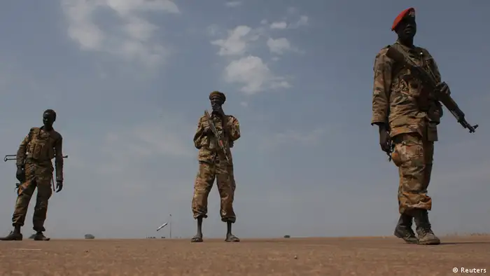 Südsudan Soldaten 21. Januar 2014