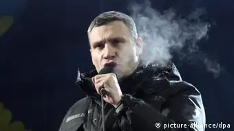 Kiew Vitali Klitschko Opposition Ansprache