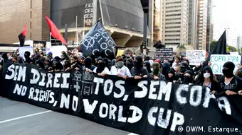 Proteste in Brasilien gegen die WM 2014