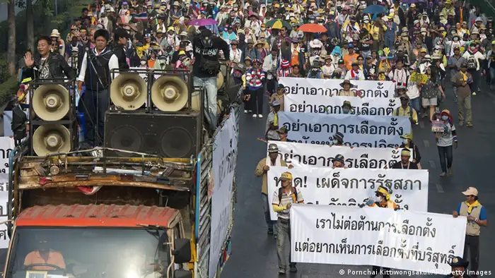 Demonstrationen in Bangkok