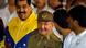 Raúl Castro (ctro.) y Nicolás Maduro (izqda.). Raúl Castro (ctro.) y Nicolás Maduro (izqda.).