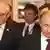 Херман ван Ромпей и Владимир Путин в Брюсселе