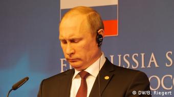 Präsident Russland Wladimir Putin