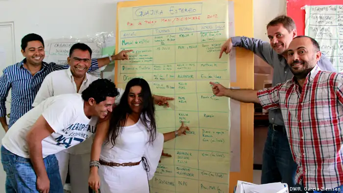 DW Akademie Beratung der lokalen Radiosender In Kolumbien