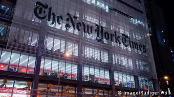 The New York Times Gebäude New York