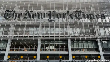 The New York Times Gebäude New York (Imago/Rüdiger Wölk)