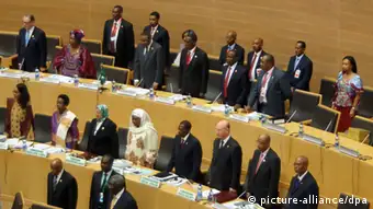Afrika - Beginn des Gipfels der Afrikanische Union