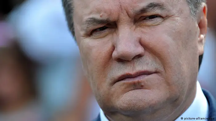 Viktor Janukowitsch Ukraine Präsident Porträt