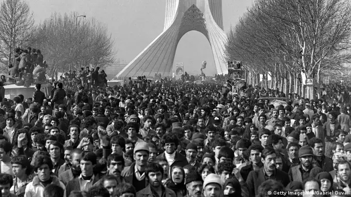 Ayatollah Khomeini - islamische Revolution (Getty Images/Afp/Gabriel Duval)
