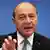 Der rumänische Präsident Traian Basescu in Berlin in der Bundespressekonferenz Foto: AP