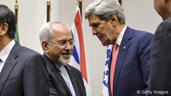 Mohammad Javad Zarif with John Kerry