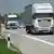 Trucks on an Autobahn in Germany