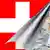 Swiss flag, banknotes