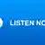 AfricaLink's 'Listen Now' icon for web users.