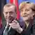 Merkel and Erdogan pictured together in Berlin (C) Adam Berry/Getty Images