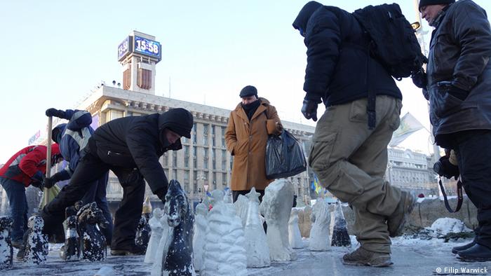 Maidan Proteste in Kiew Ukraine